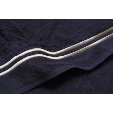 Рушник MieCasa - Milano lacivert-bej синій-бежевий 50*90