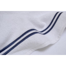 Рушник MieCasa - Milano beyaz-lacivert білий-синій 85*145