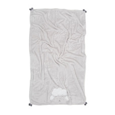 Дитячий плед Irya - Wooly a.gri світло-сірий 75*120