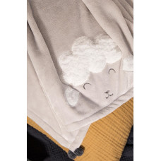 Дитячий плед Irya - Wooly a.gri світло-сірий 75*120