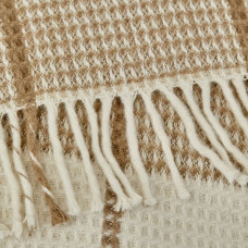 Плед вафельний Karaca Home - Carmen hardal гірчичний 150*200 полуторний