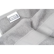 Рушник махровий Lotus Home - Dena gri сірий 50*90