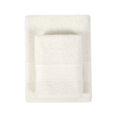 Рушник махровий Lotus Home - Dena krem кремовий 50*90