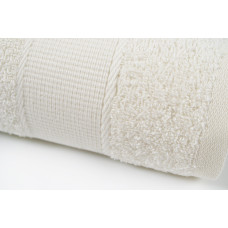 Рушник махровий Lotus Home - Dena krem кремовий 70*140