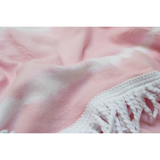 Рушник Barine Pestemal - Swirl Roundie 150*150 Flamingo