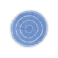 Рушник Barine Pestemal - Swirl Roundie 150*150 Blue