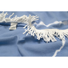 Рушник Barine Pestemal - Swirl Roundie 150*150 Blue