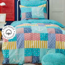 Постільна білизна Nautica Home - Patch ранфорс підлітковий