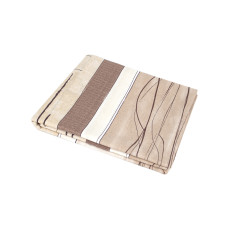 Простирадло Iris Home ранфорс - Mia бежевий 160*200+25 на резинці