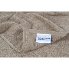 Рушник Lotus Home - Hotel Basic кавовий 50*90 (16/1) 450 г/м²