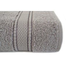 Рушник Karaca Home - Daily Soft gri сірий 70*140