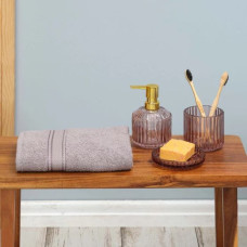 Рушник Karaca Home - Daily Soft gri сірий 50*90