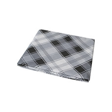 Простирадло Iris Home ранфорс - Brok сірий 140*200+25 на резинці