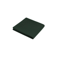 Простирадло Iris Home Готель - Сатин Страйп 1*1 смарагд 180*200*25 на резинці