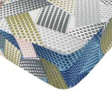 Простирадло Iris Home ранфорс - Mosaic 140*200+25 на резинці