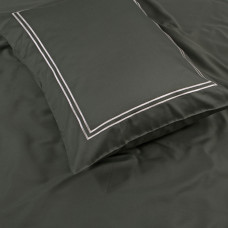 Постільна білизна Dantela Vita сатин з вишивкою - Imge haki хакі євро