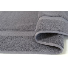 Рушник для ніг Lotus Home Premium - Microcotton Antrasit (800 г/м²) 50*70
