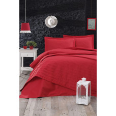 Покривало стьобане Eponj Home - Monart kirmizi червоний 220*240