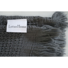 Рушник Lotus Home - Rius antrasit антрацит 50*100
