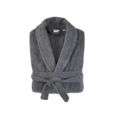 Халат махровий Lotus Home - Basic Line antrasit 2XL