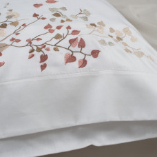 Постільна білизна Dantela Vita сатин з вишивкою - Alya krem кремовий сімейний