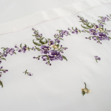 Постільна білизна Dantela Vita сатин з вишивкою - Nisa сімейний