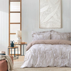 Постільна білизна сатин Lotus Home - Renna євро