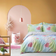 Постільна білизна сатин Lotus Home - Hippy полуторний