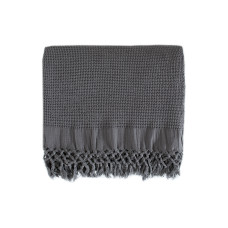 Плед Lotus Home - Rius antrasit антрацит 130*170