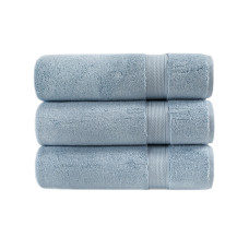 Рушник махровий Lotus Home - Grand soft twist blue блакитний  50*90