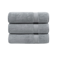 Рушник махровий Lotus Home - Grand soft twist grey сірий 90*150