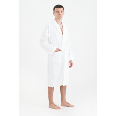 Халат махровий Lotus Home - Basic Line white S