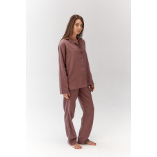 Піжама жіноча Lotus Home - Porta сливовий S