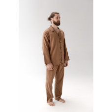 Піжама чоловіча Lotus Home - Porta кавовий M