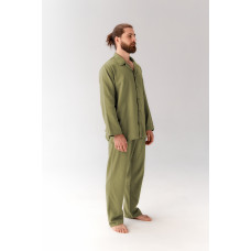 Піжама чоловіча Lotus Home - Porta оливковий L