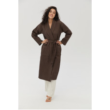 Халат Lotus Home - Waffle brown XL