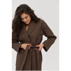 Халат Lotus Home - Waffle brown XL