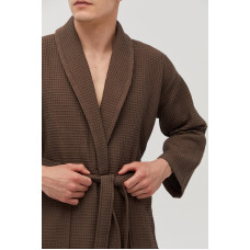 Халат Lotus Home - Waffle brown S