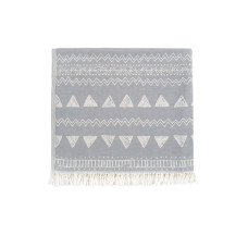 Рушник Barine Pestemal - Chalkboard 95*165 Grey сірий