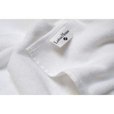 Рушник махровий Lotus Home - Total soft white білий 50*90 (20/2) 500 г/м²
