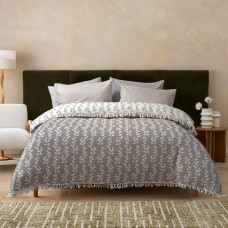 Покривало Lotus Home - Riba kahve кавовий 190*225