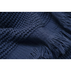 Рушник Lotus Home - Rius navy синій 50*100