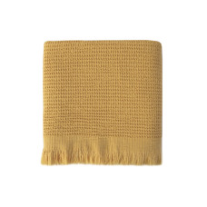 Рушник Lotus Home - Rius mustard гірчичний 50*100