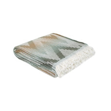 Покривало Lotus Home - Girona зелений/гірчичний 230*240