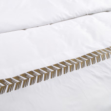 Постільна білизна Dantela Vita сатин з вишивкою - Emily євро