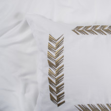 Постільна білизна Dantela Vita сатин з вишивкою - Emily євро