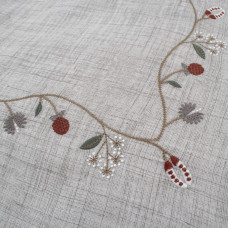 Постільна білизна Dantela Vita сатин з вишивкою - Galena євро