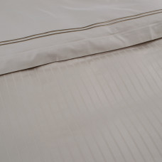 Постільна білизна Dantela Vita сатин з вишивкою - Imge bej бежевий євро