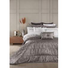 Набір постільної білизни з вишивкою та жакардовим покривалом Dantela Vita - Arvent євро