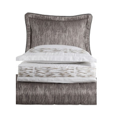 Набір постільної білизни з вишивкою та жакардовим покривалом Dantela Vita - Arvent євро